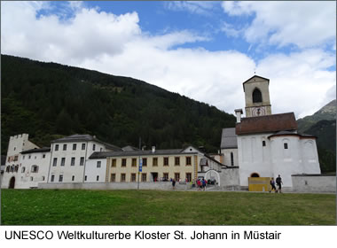 UNESCO Weltkulturerbe Kloster St. Johann in Müstair